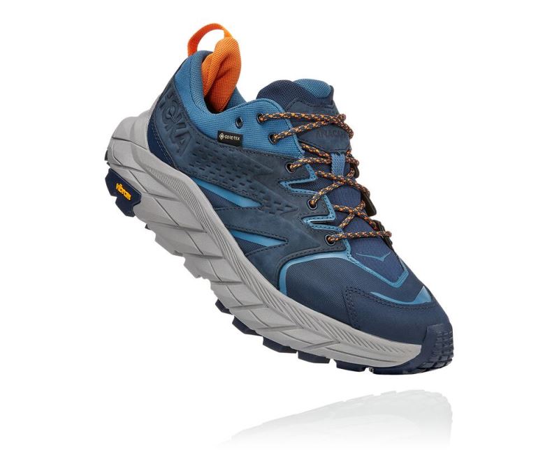 Hoka One One Anacapa Low GORE-TEX Mulher - Sapatos Ortopédicos Turquesa | PT-rWNrVfk